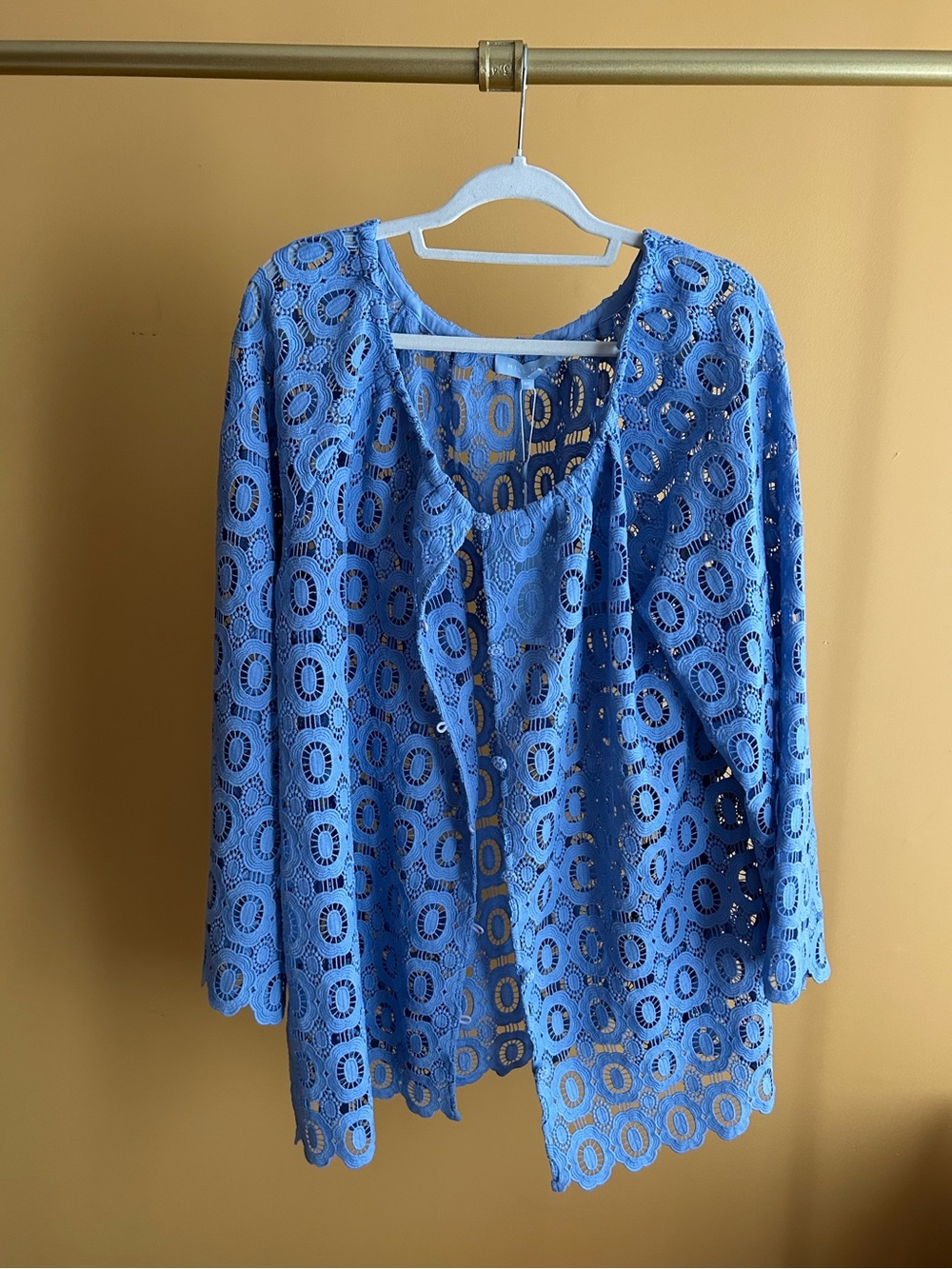 NWT Hill House Enella tunic in cornflower blue XXL